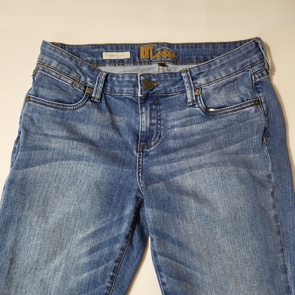 Kut From The Kloth Jeans Catherine Boyfriend Style Medium Wash Denim Size 8 - Picture 3 of 10